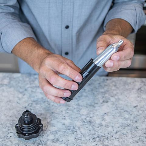 Installing the Nitro Gas Cartridge
