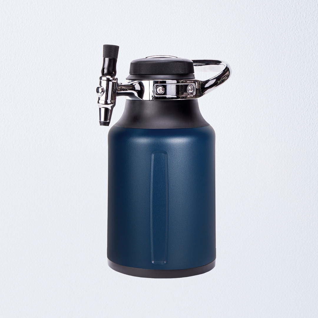 uKeg Go 64 Carbonated Growler with Tap | 2024 App-Enabled