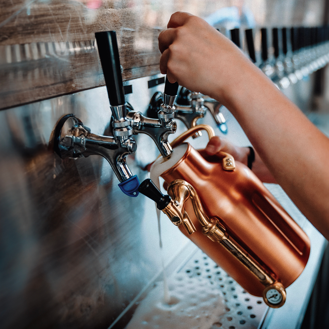 uKeg 64 Carbonated Steel Growler with Tap | 2024 App-Enabled uKeg 64 Carbonated Steel Growler with Tap | 2024 App-Enabled