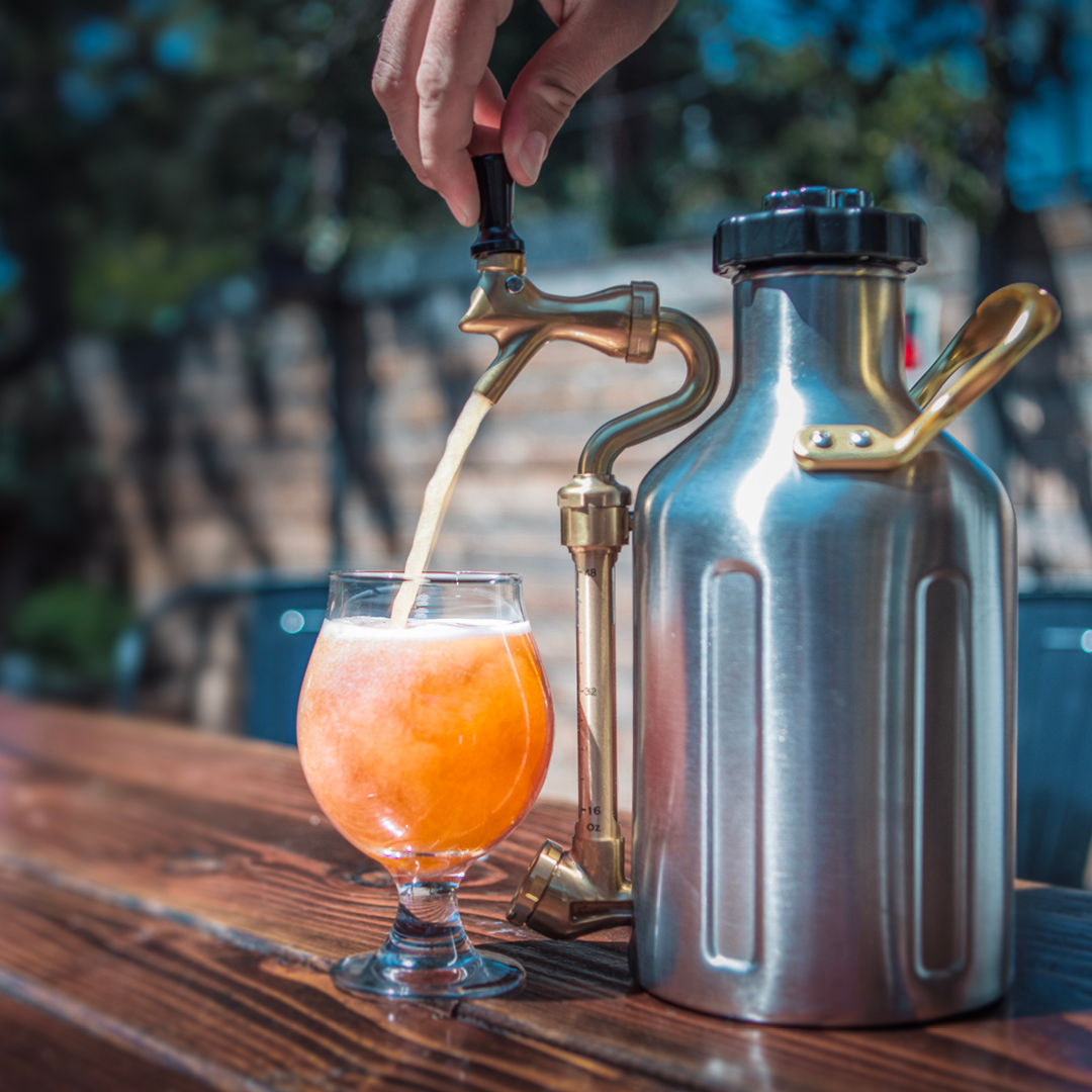 uKeg 64 Carbonated Steel Growler with Tap | 2024 App-Enabled uKeg 64 Carbonated Steel Growler with Tap | 2024 App-Enabled