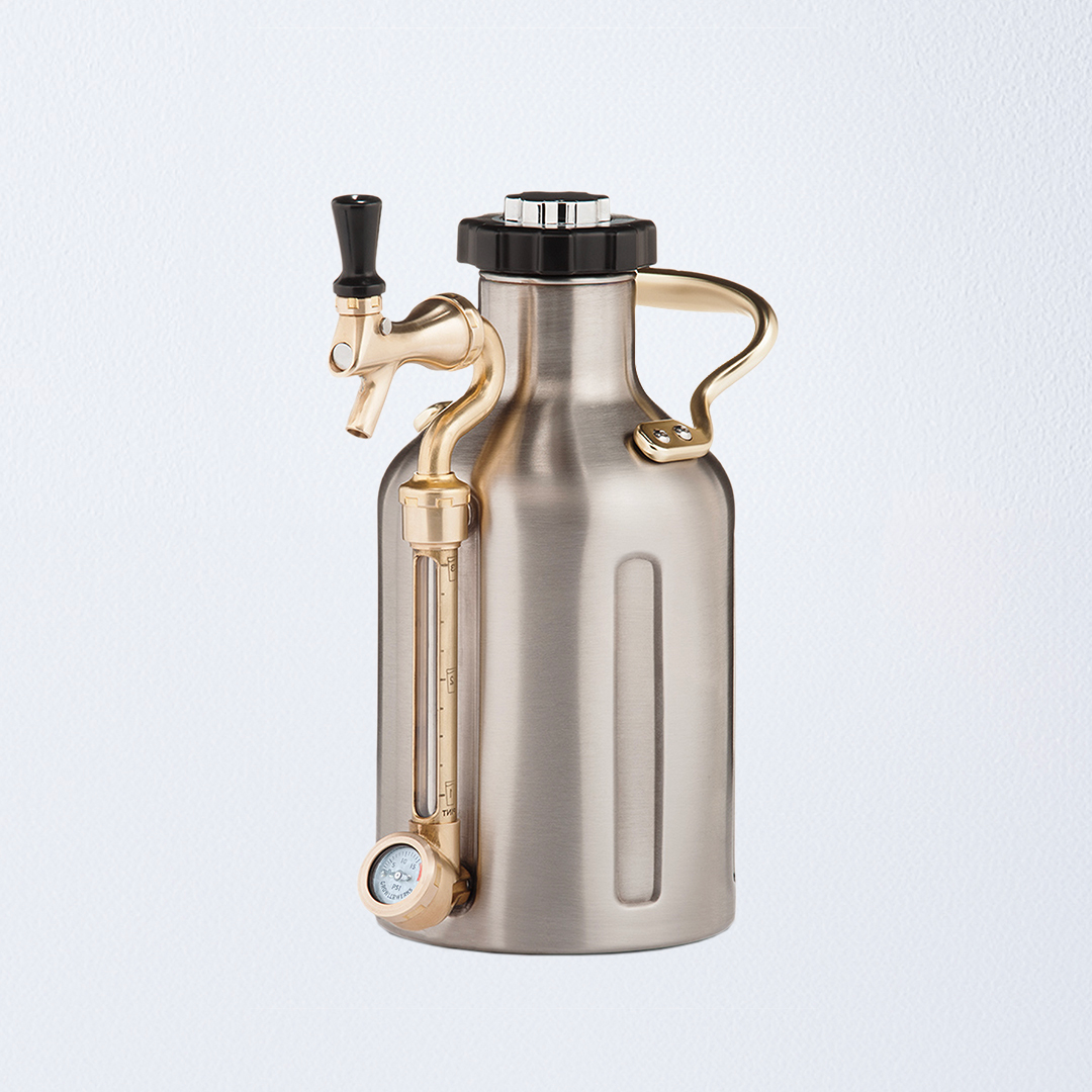 uKeg 64 Carbonated Steel Growler with Tap | 2024 App-Enabled uKeg 64 Carbonated Steel Growler with Tap | 2024 App-Enabled