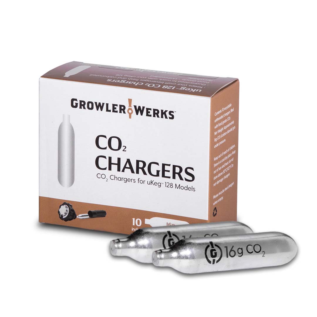 16g CO2 Cartridges for 128oz uKeg Pro/GO