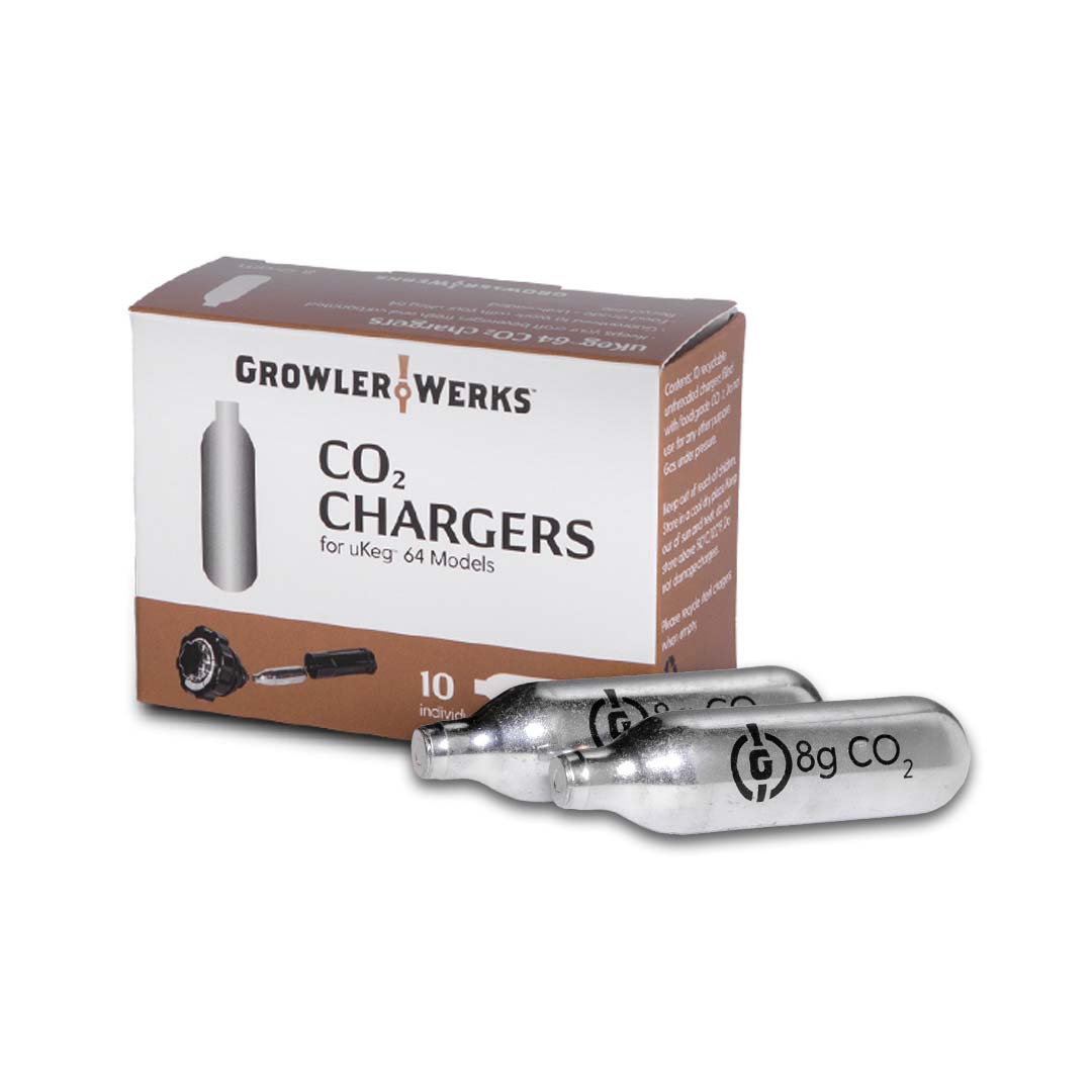 8g CO2 Cartridges for 64oz uKeg Pro/GO